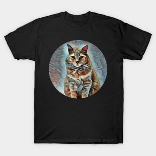 Frisky floppy cat T-Shirt